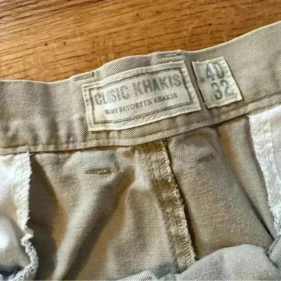 Old Navy Classic Khakis - Picture 3 of 6